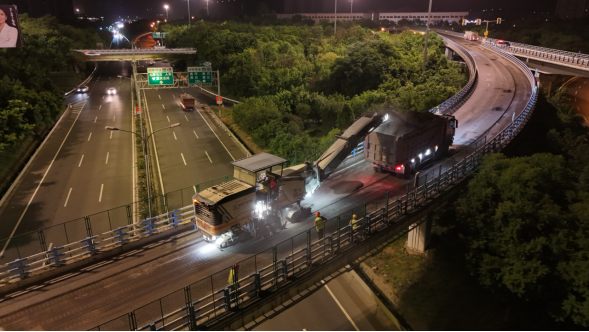 市设施中心内环快速路道路综合整治工程(二期)三阶段第三步交通转换