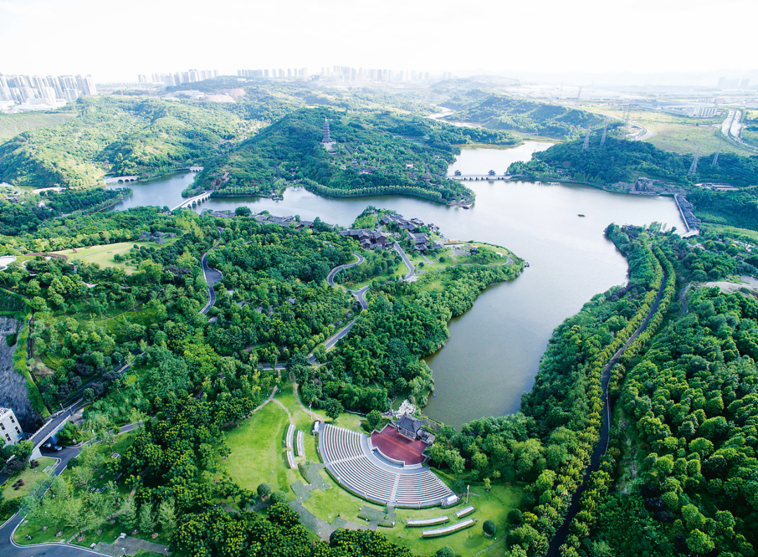 重庆园博园:中央电视台网络频道全景式120分钟直播重庆园博园生态之美