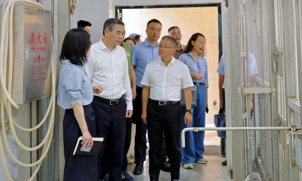 市城市管理局局党组书记、局长肖庆华实地调研重庆动物园