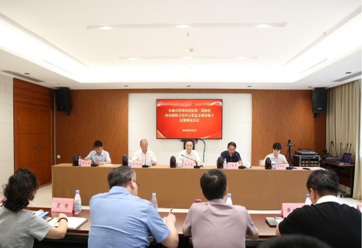 市城市管理局党组第六轮巡察完成反馈